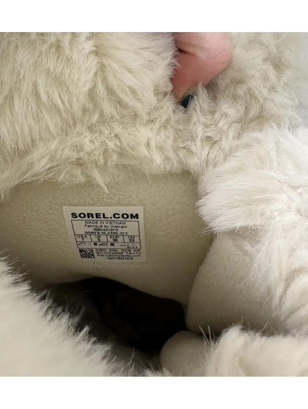 Sorel Womens Tivoli High II Tan Suede Faux Fur Waterproof Snow Boots Size 7